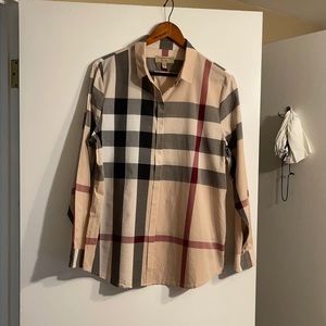 Burberry ladies button down